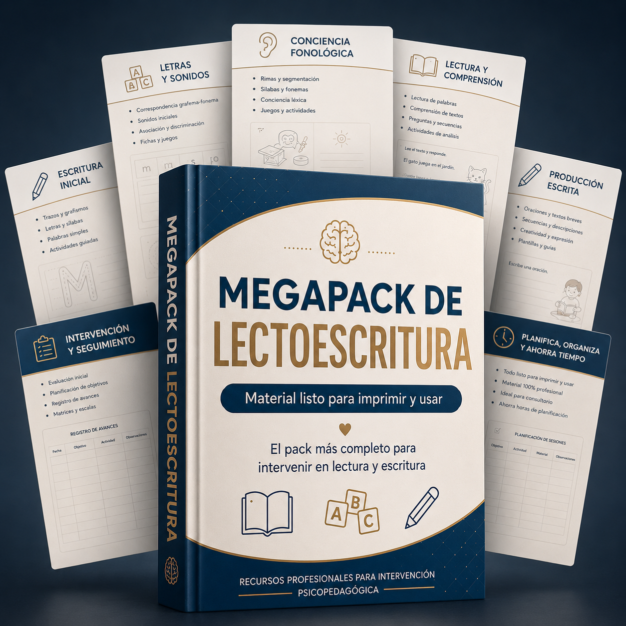 MegaPack Lectoescritura + PRO