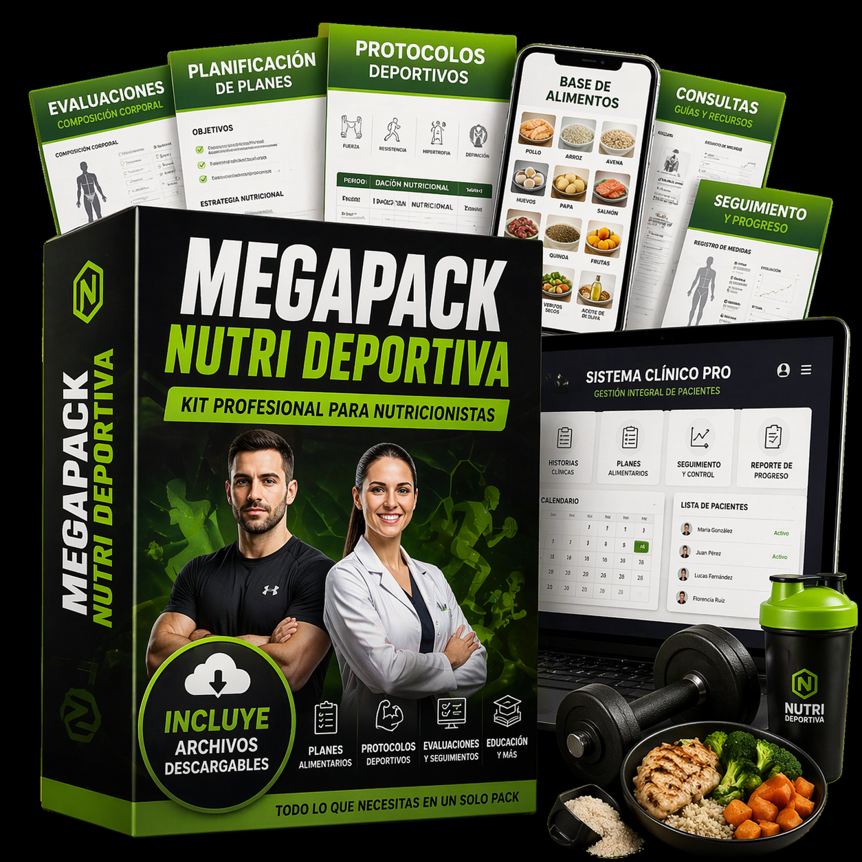 MegaPack Nutri Deportiva Pro